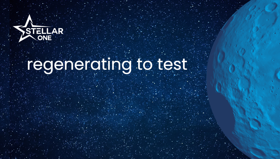regenerating to test