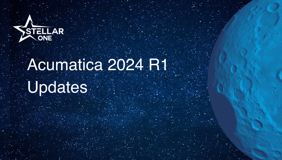 Acumatica 2024 R1 Updates