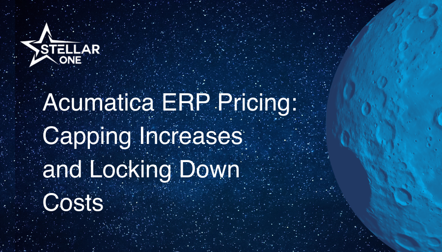 Acumatica ERP Pricing: Capping Increases and Locking Down Costs