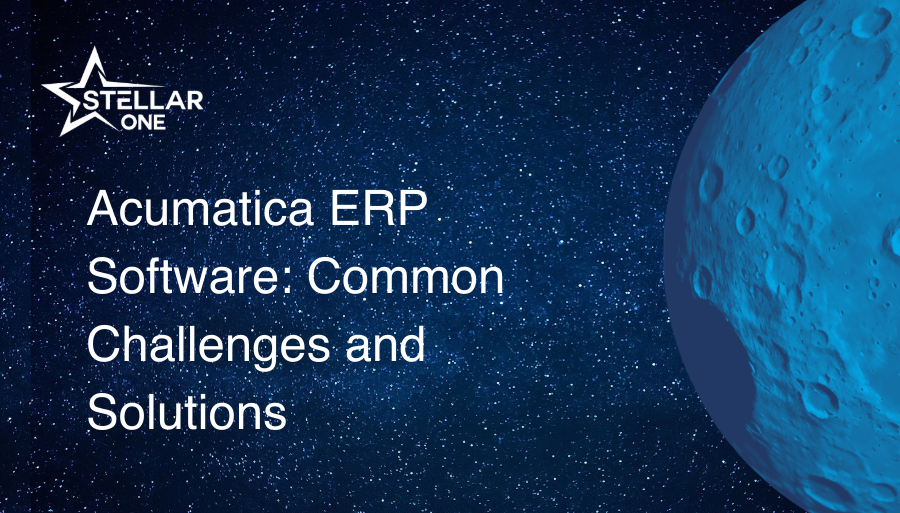 Acumatica ERP Software: Common Challenges and Solutions