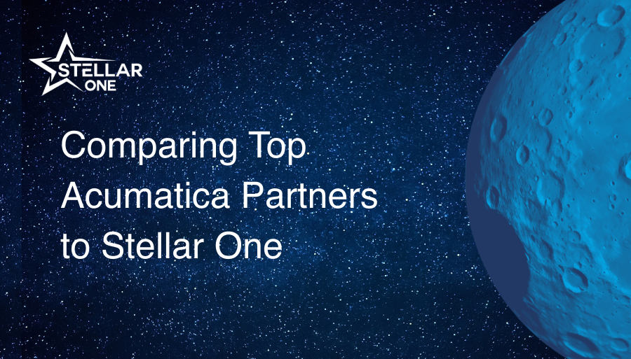 Comparing Top Acumatica Partners to Stellar One