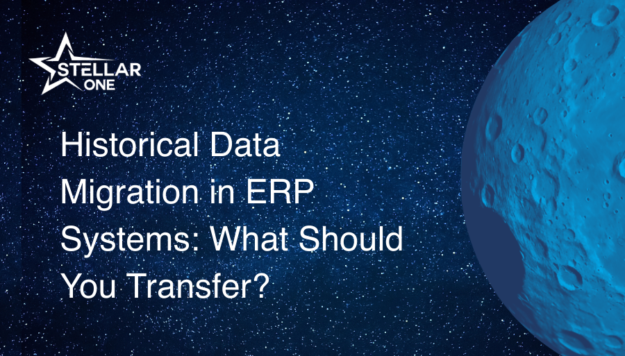 Historical Data Migration in ERP Systems: What Should You Transfer?