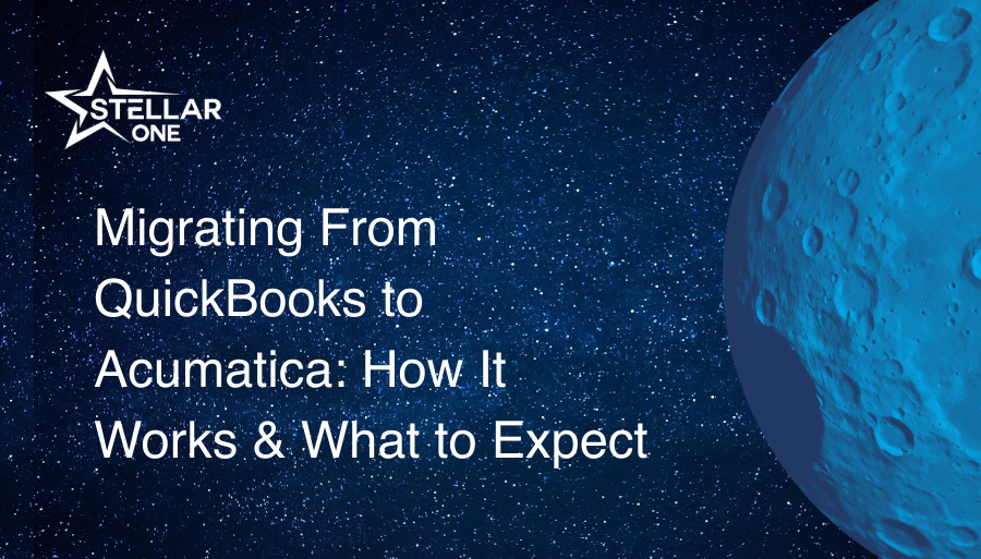 Migrating From QuickBooks to Acumatica: How It Works & What to Expect