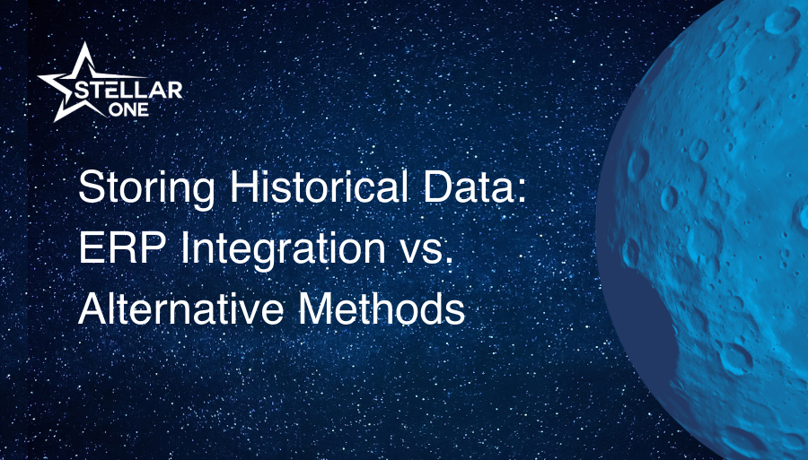 Storing Historical Data: ERP Integration vs. Alternative Methods