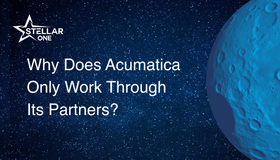 Why Does Acumatica Only Work Through Its Partners?
